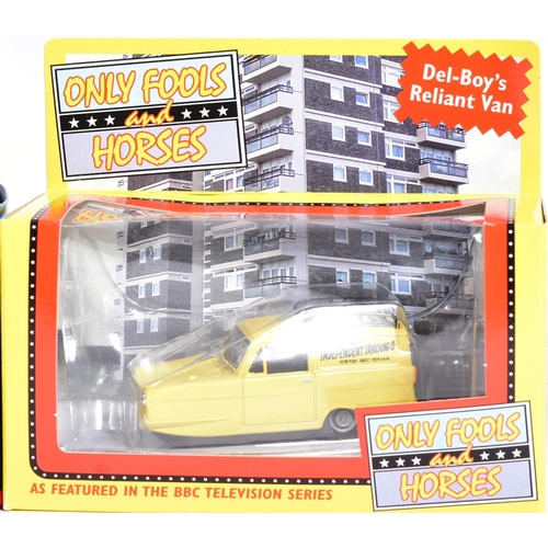 36 - Diecast - a collection of x3 TV and Film related diecast model cars comprising; Lledo Only Fools & H... 