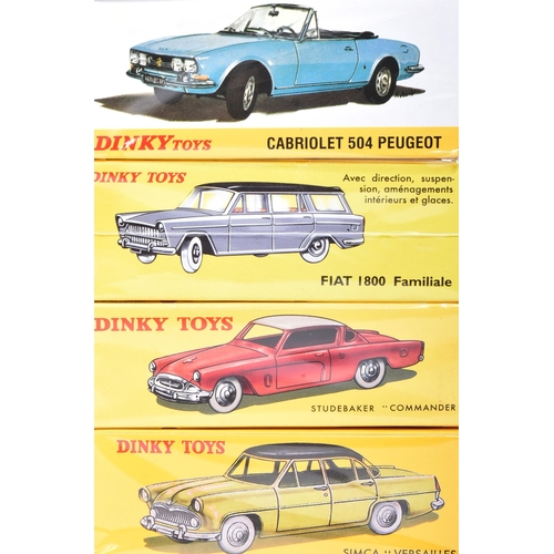 367 - Diecast - a collection of x12 Atlas Edition reissue Dinky Toys diecast model cars to include; 24U Si... 