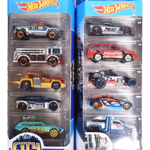 37 - Hot Wheels - Mattel - a collection of x10 assorted 2010s Mattel made HotWheels multipack diecast mod... 