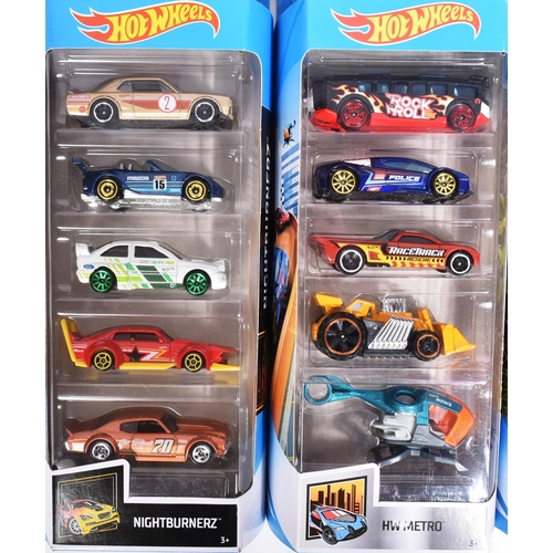 37 - Hot Wheels - Mattel - a collection of x10 assorted 2010s Mattel made HotWheels multipack diecast mod... 