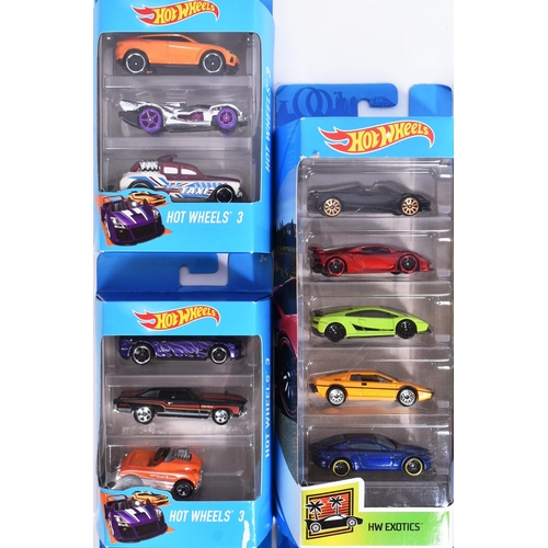 37 - Hot Wheels - Mattel - a collection of x10 assorted 2010s Mattel made HotWheels multipack diecast mod... 