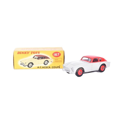 375 - Dinky Toys - No. 167 AC Aceca Coupe - an original vintage Dinky Toys made boxed diecast model No. 90... 