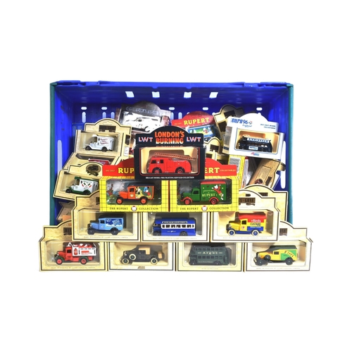 376 - Diecast - a collection of approximately x50 assorted Lledo Days Gone diecast model cars and haulage ... 