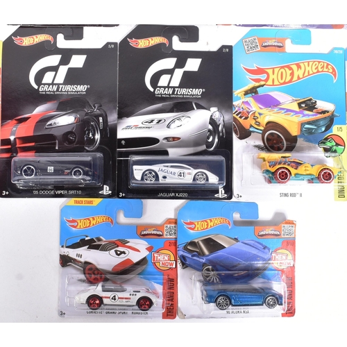 379 - Hot Wheels - Mattel - a collection of x20 assorted 2010s Mattel made HotWheels carded diecast models... 