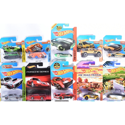 379 - Hot Wheels - Mattel - a collection of x20 assorted 2010s Mattel made HotWheels carded diecast models... 