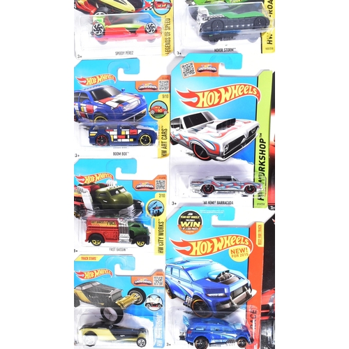 379 - Hot Wheels - Mattel - a collection of x20 assorted 2010s Mattel made HotWheels carded diecast models... 