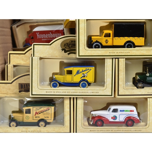 381 - Diecast - a collection of approximately x50 assorted Lledo Days Gone diecast model cars and haulage ... 