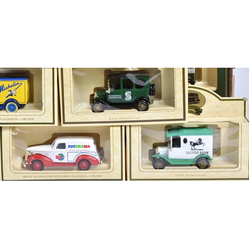 381 - Diecast - a collection of approximately x50 assorted Lledo Days Gone diecast model cars and haulage ... 