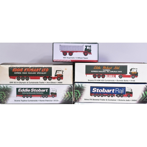 388 - Diecast - a collection of x15 Atlas Edition Eddie Stobart diecast models to include; Volvo FH Walkin... 