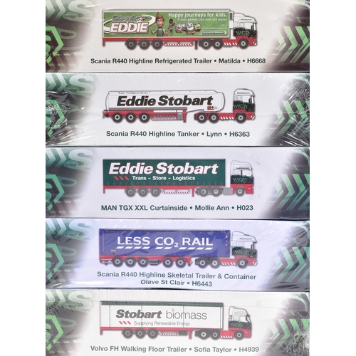 388 - Diecast - a collection of x15 Atlas Edition Eddie Stobart diecast models to include; Volvo FH Walkin... 