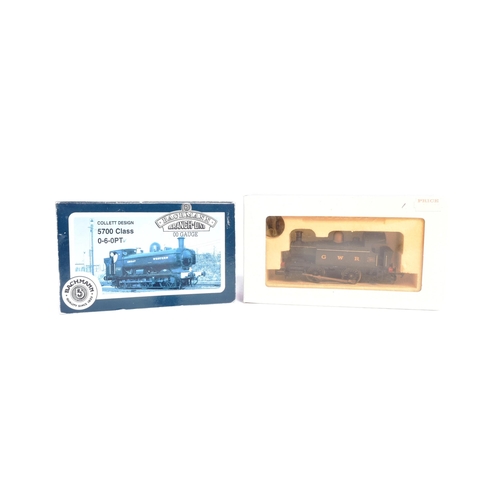 389 - Model Railway - two vintage OO gauge model railway trainset locomotives, comprising of a Hornby R243... 