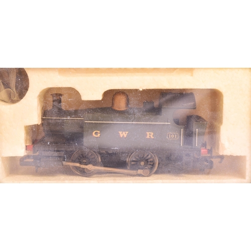 389 - Model Railway - two vintage OO gauge model railway trainset locomotives, comprising of a Hornby R243... 