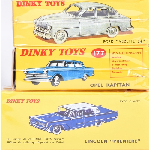 39 - Diecast - a collection of x12 Atlas Edition reissue Dinky Toys diecast model cars to include; 159 Br... 