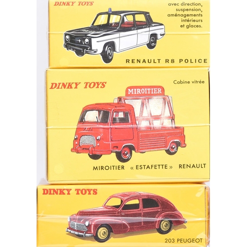 39 - Diecast - a collection of x12 Atlas Edition reissue Dinky Toys diecast model cars to include; 159 Br... 