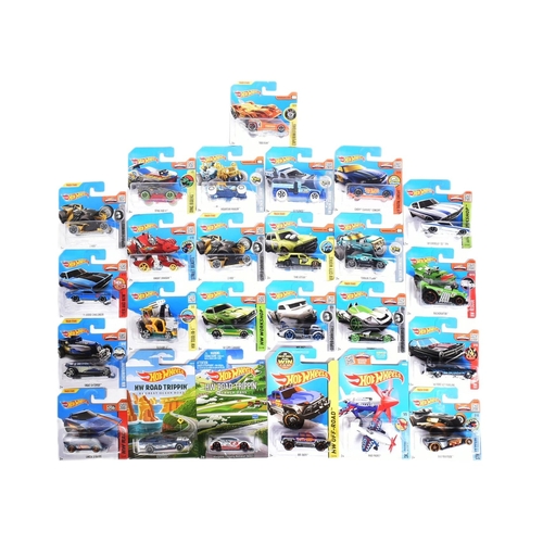 391 - Hot Wheels - Mattel - a collection of x20 assorted 2010s Mattel made HotWheels carded diecast models... 