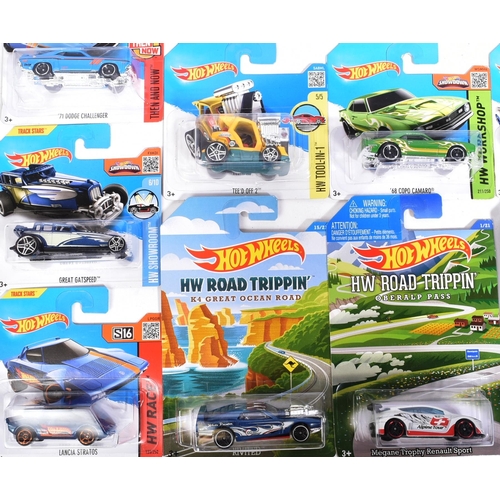 391 - Hot Wheels - Mattel - a collection of x20 assorted 2010s Mattel made HotWheels carded diecast models... 