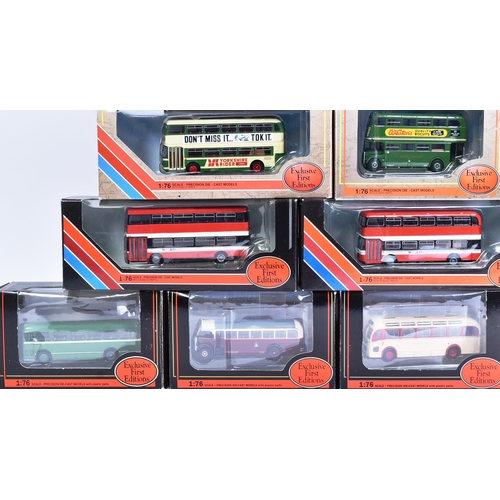 399 - Diecast - a collection of x5 Gilbow EFE Exclusive First Edition boxed diecast model buses to include... 