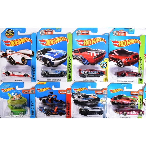 401 - Hot Wheels - Mattel - a collection of x20 assorted 2010s Mattel made HotWheels carded diecast models... 