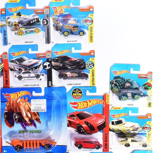 401 - Hot Wheels - Mattel - a collection of x20 assorted 2010s Mattel made HotWheels carded diecast models... 