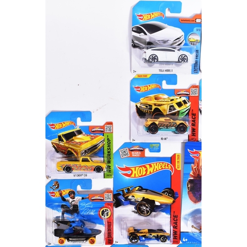 401 - Hot Wheels - Mattel - a collection of x20 assorted 2010s Mattel made HotWheels carded diecast models... 