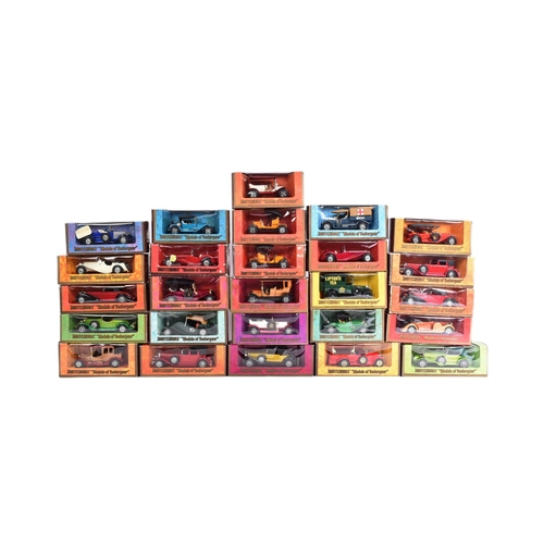 404 - Diecast - a collection of x26 original vintage Matchbox Models of Yesteryear / Y-Series diecast mode... 