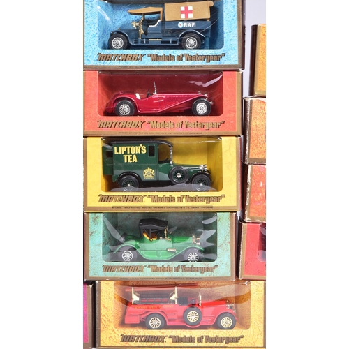 404 - Diecast - a collection of x26 original vintage Matchbox Models of Yesteryear / Y-Series diecast mode... 