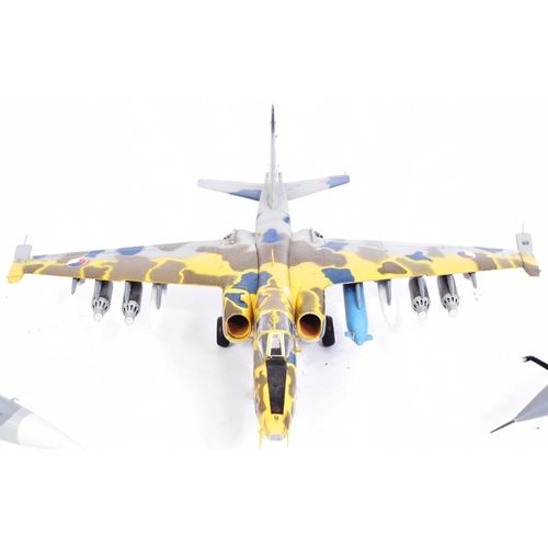 405 - Model Kits - collection of x7 built model kits of aircraft interest, comprising of: 3 Dassault Mirag... 