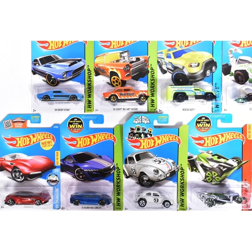 406 - Hot Wheels - Mattel - a collection of x25 assorted 2010s Mattel made HotWheels carded diecast models... 