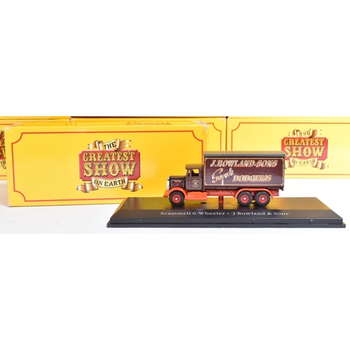 408 - Diecast - a collection of x18 Atlas Edition ' The Greatest Show On Earth ' boxed diecast circus mode... 