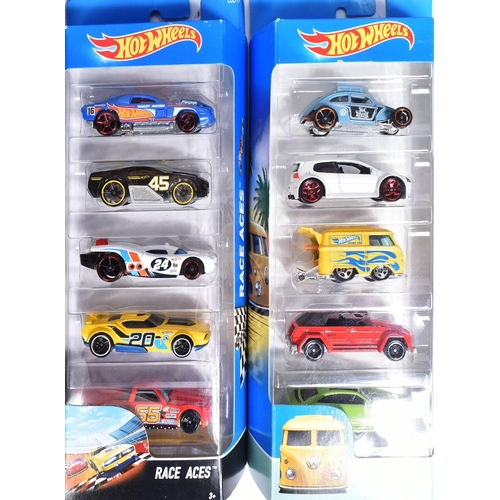 409 - Hot Wheels - Mattel - a collection of x8 assorted 2010s Mattel made HotWheels multipack diecast mode... 