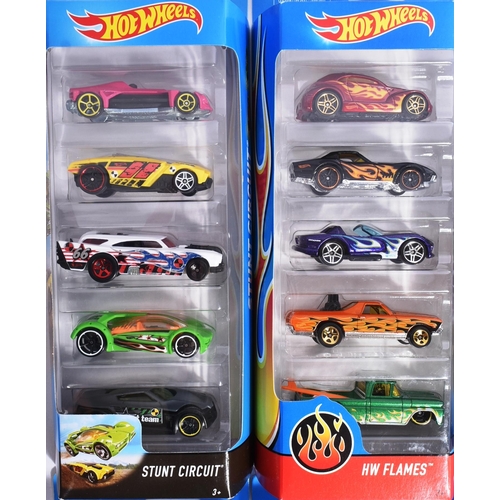 409 - Hot Wheels - Mattel - a collection of x8 assorted 2010s Mattel made HotWheels multipack diecast mode... 