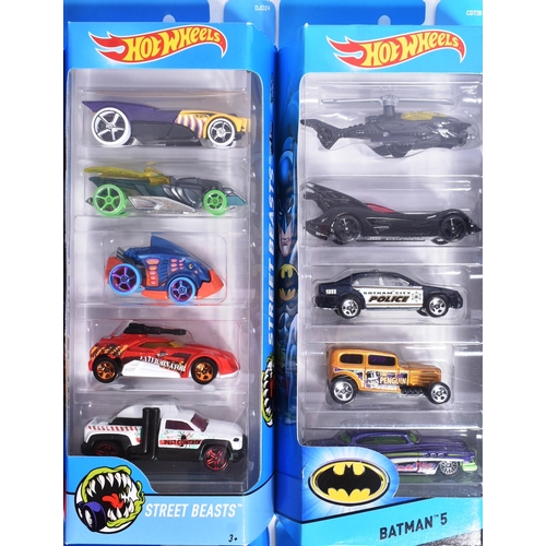 409 - Hot Wheels - Mattel - a collection of x8 assorted 2010s Mattel made HotWheels multipack diecast mode... 