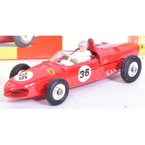 410 - Dinky Toys - two original vintage Dinky Toys boxed diecast models No. 243 BRM Racing Car and 242 Fer... 