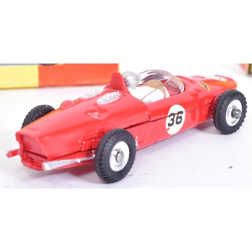 410 - Dinky Toys - two original vintage Dinky Toys boxed diecast models No. 243 BRM Racing Car and 242 Fer... 