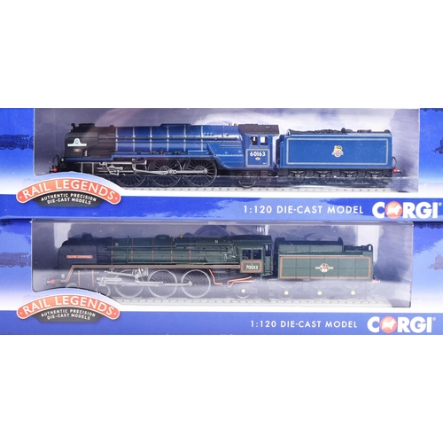 419 - Corgi Rail Legends - a collection of x8 Corgi ' Rail Legends ' 1/120 scale boxed diecast model railw... 