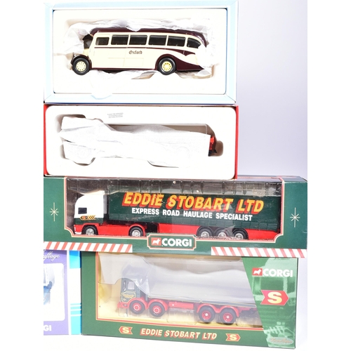 429 - Diecast - a collection of assorted Corgi diecast models to include; Eddie Stobart ERF Curtainside Tr... 