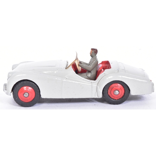 430 - Dinky Toys - No. 105 Triumph TR2 Sports Car in grey - original vintage Dinky Toys made boxed diecast... 