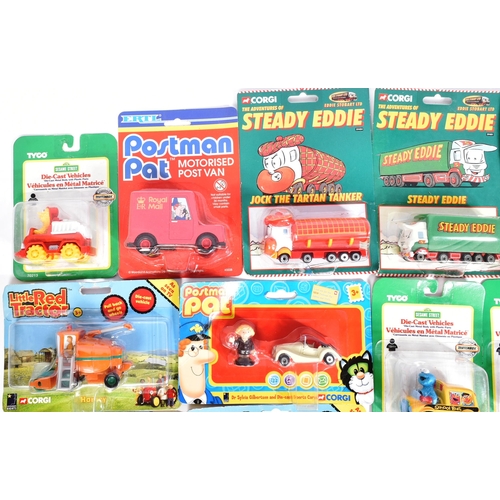 432 - Diecast - a collection of assorted childrens diecast models to include; Thomas and Friends, Corgi Ed... 