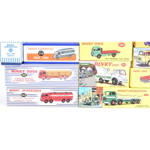 441 - Diecast - a collection of Atas Edition reissue Dinky Toys diecast models to include; 514 Guy Van, 55... 