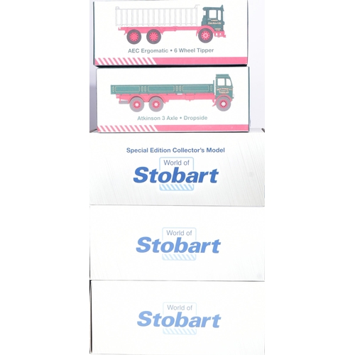 442 - Diecast - a collection of Atlas Edition diecast Eddie Stobart haulage models to include; Scania High... 