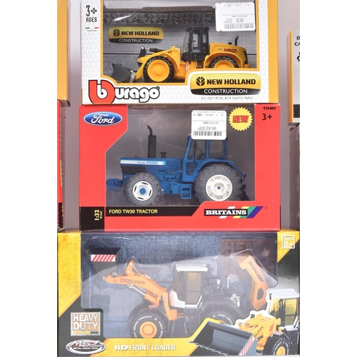 446 - Diecast - a collection of assorted diecast of farm and construction vehicle interest to include; x3 ... 