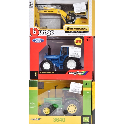 446 - Diecast - a collection of assorted diecast of farm and construction vehicle interest to include; x3 ... 