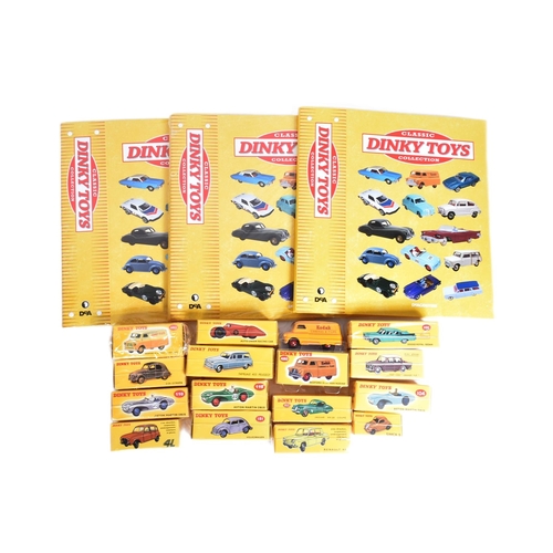 448 - Diecast - a collection of Atlas Edition reissue Dinky Toys diecast model to include; 110 Aston Marti... 