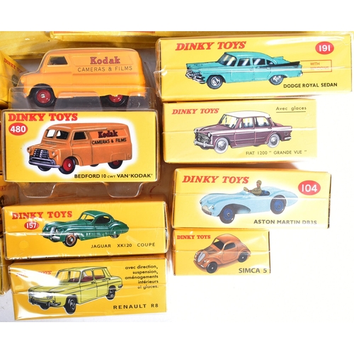 448 - Diecast - a collection of Atlas Edition reissue Dinky Toys diecast model to include; 110 Aston Marti... 