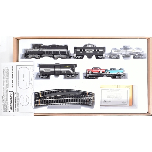 452 - Model Railway - x2 original Matchbox (Mantua) OO / HO gauge model railway locomotive trainsets compr... 