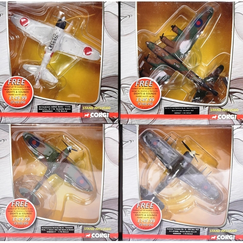 458 - Diecast - a collection of assorted Corgi made ' War Birds ' diecast model WWII Second World War airc... 