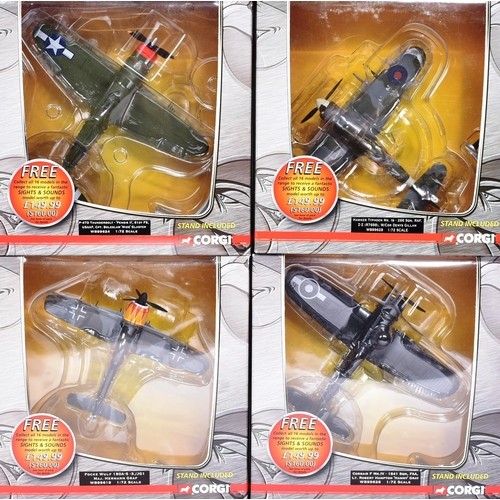 458 - Diecast - a collection of assorted Corgi made ' War Birds ' diecast model WWII Second World War airc... 