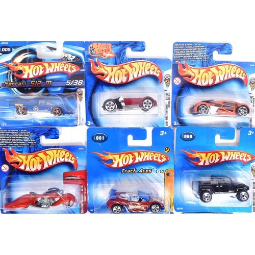 464 - Hot Wheels - Mattel - a collection of x25 assorted early 2000s Mattel made HotWheels carded diecast ... 