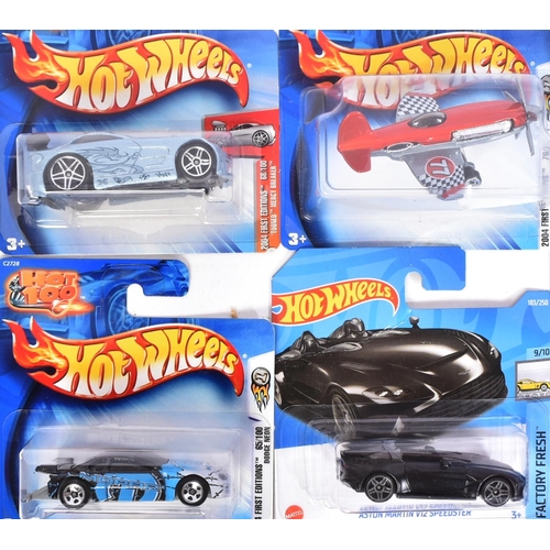 464 - Hot Wheels - Mattel - a collection of x25 assorted early 2000s Mattel made HotWheels carded diecast ... 