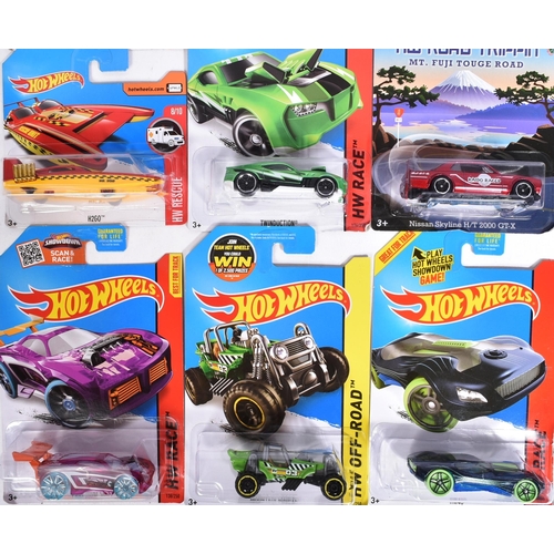 48 - Hot Wheels - Mattel - a collection of x25 assorted 2010s Mattel made HotWheels carded diecast models... 